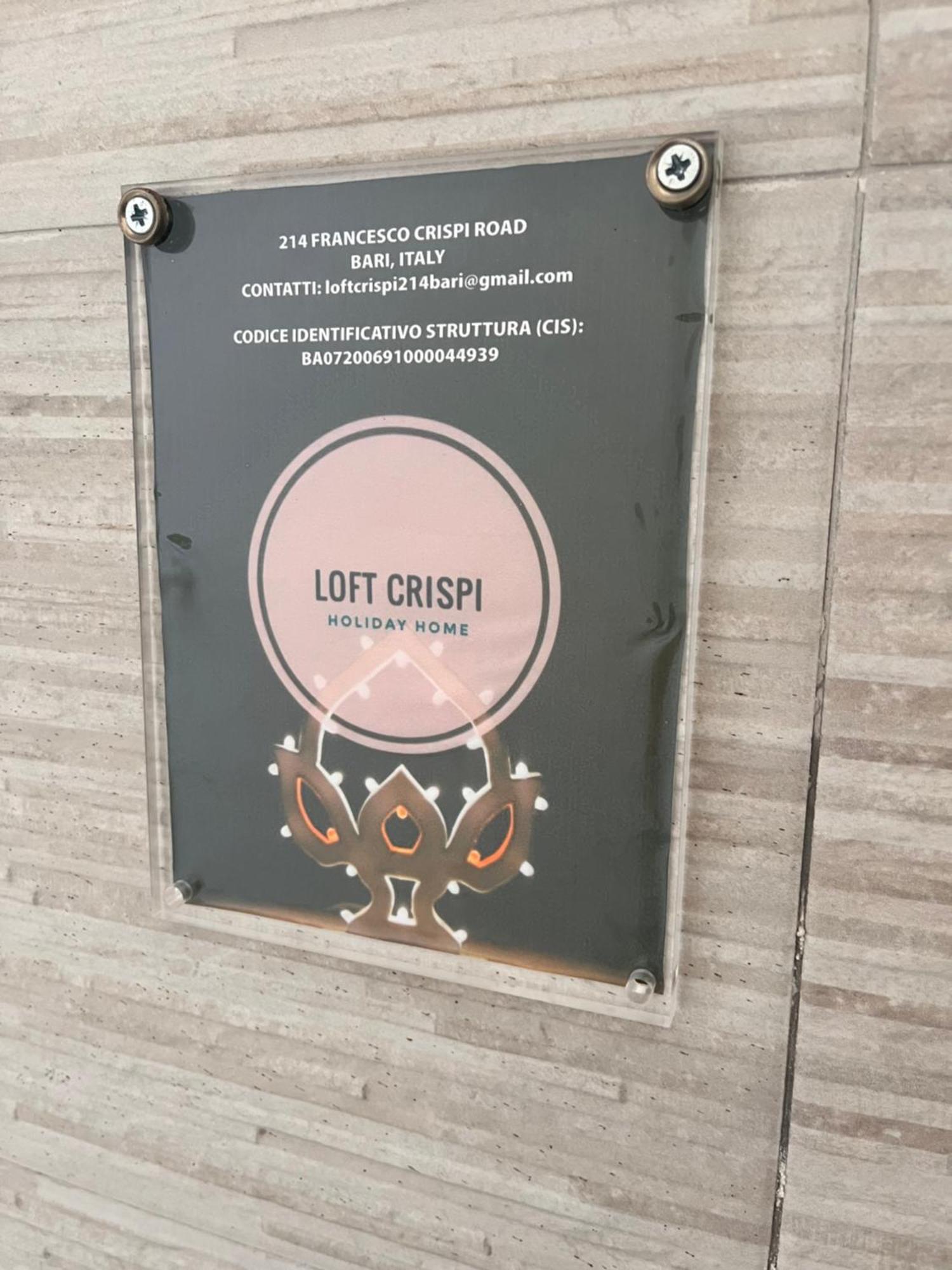 Loft Crispi Villa Bari Dış mekan fotoğraf